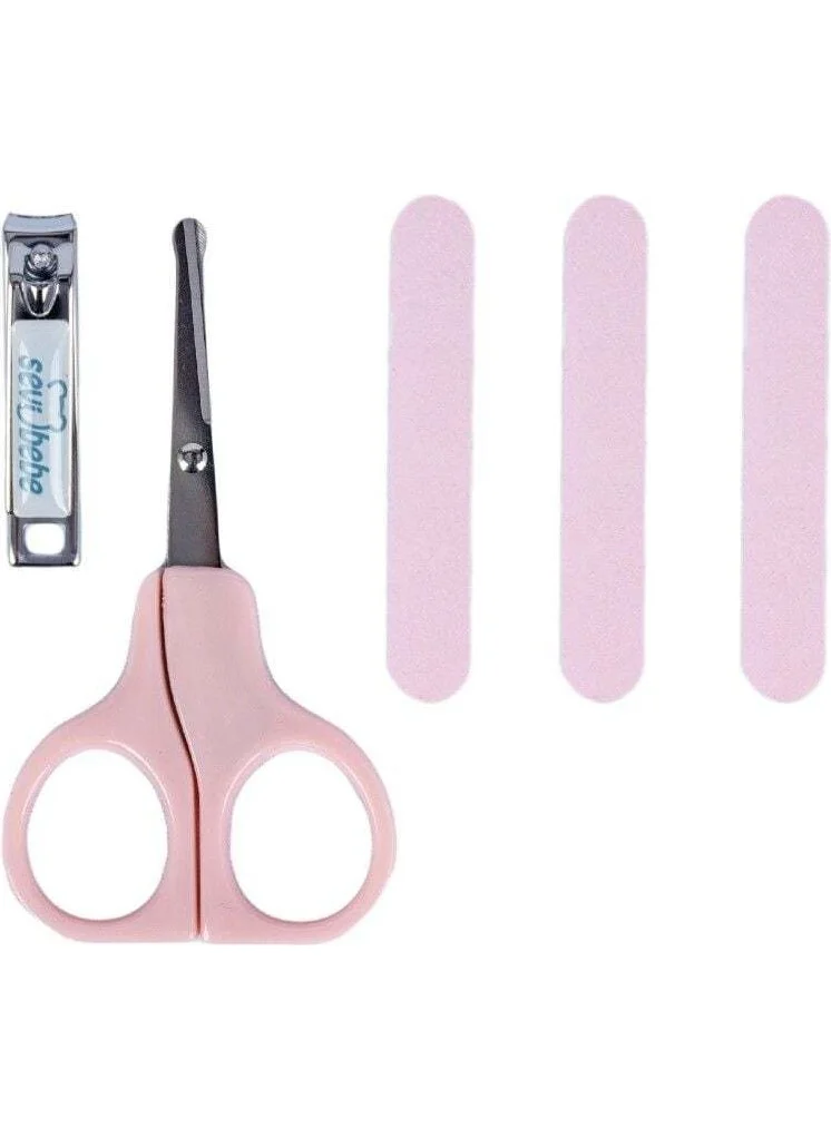 Sevi Bebe 3 Piece Nail Care Set ART-507 Pink
