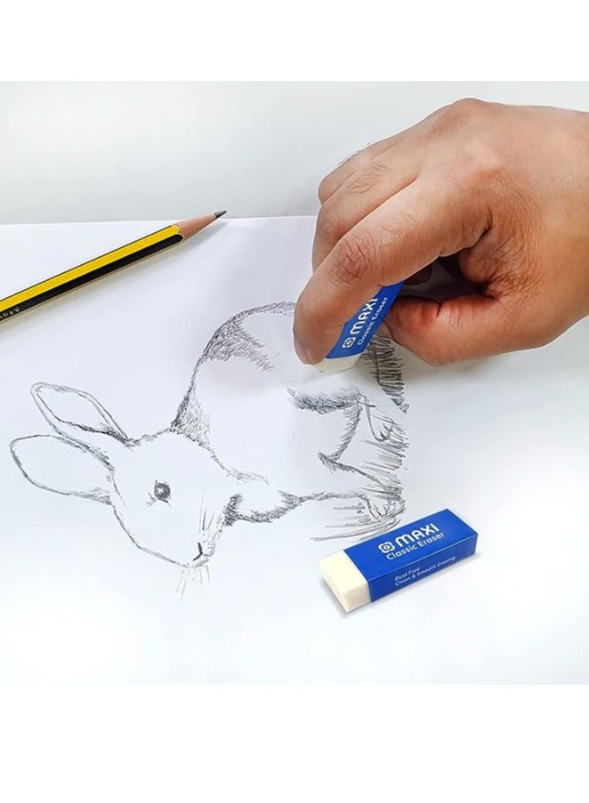 Maxi 20-Piece Classic Eraser Big Size - Image 4