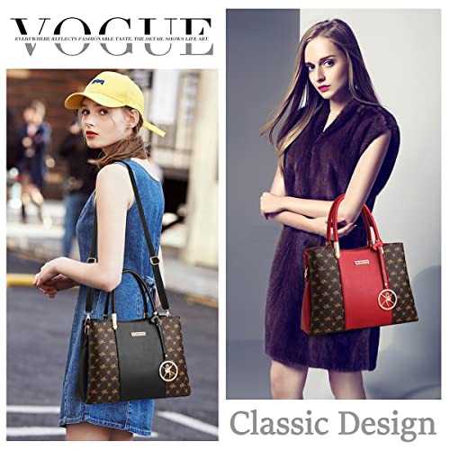 KURGOOL Women Purses and Handbags Top Handle Satchel Shoulder Bags Messenger Tote Bag for Ladie - Image 2