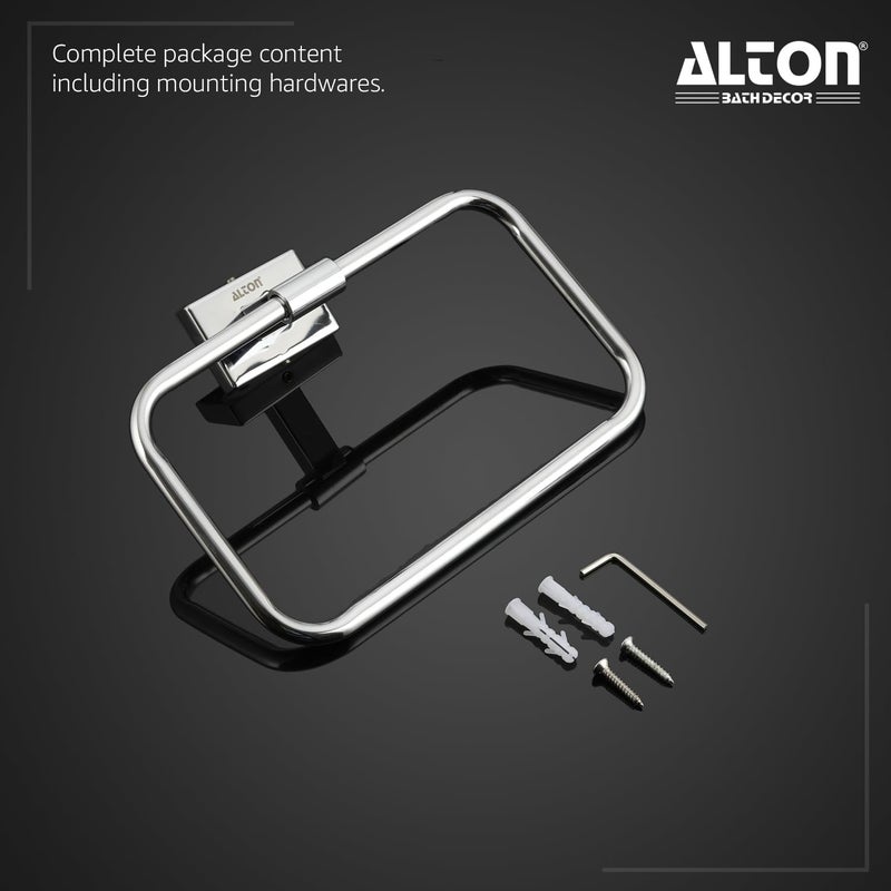 ALTON AQD30505, Stainless Steel, Towel Ring/Napkin Ring/Napkin Holder/Towel Hanger/Bathroom Accessories (Chrome) - Image 4