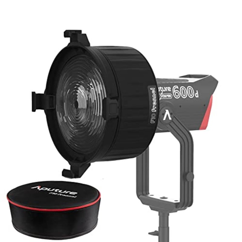 F10 Fresnel Zoom Lens for 600D PRO Photography Fill Light Spotlight for YouTube Live Photography Studio - Image 1