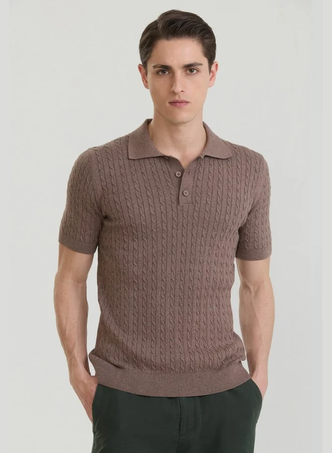فيليكس هاردي Men's 100% Cotton Knit Polo Shirt Short Sleeve