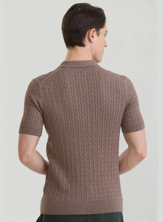 فيليكس هاردي Men's 100% Cotton Knit Polo Shirt Short Sleeve