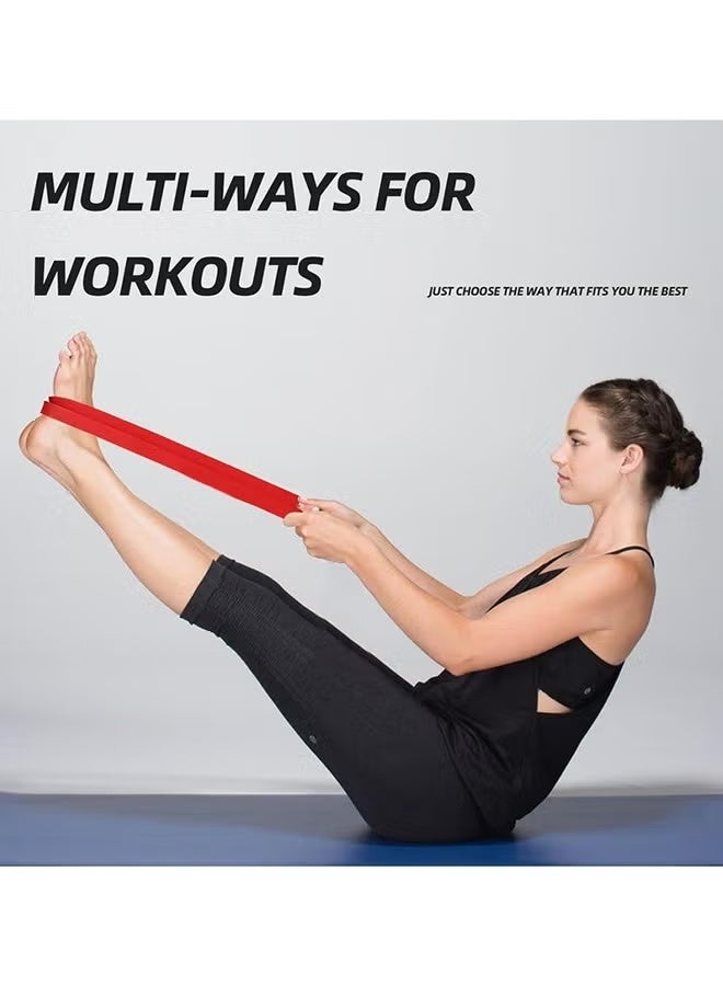 Wish Plus Resistance Bands for Women and Men，Pull Up Bands Exercise Loop Band for Yoga Pilates Resistance Training - Image 2