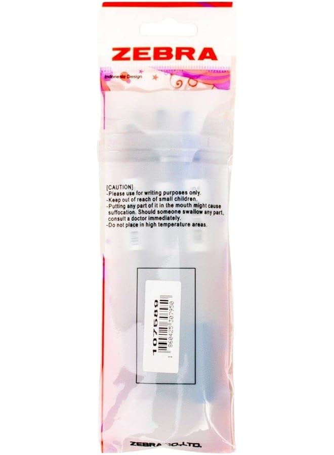 ZEBRA Pen 0.5 3 Pencils Multicolor - Image 2