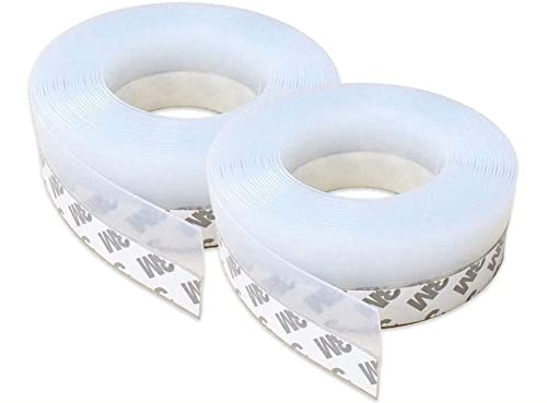 Bellveen Window Seal Strip Door Tape White 3 Meter 1640 ft Set of 2