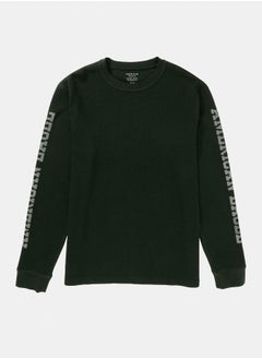 American Eagle AE Long-Sleeve Logo Graphic Thermal T-Shirt  - Image 3