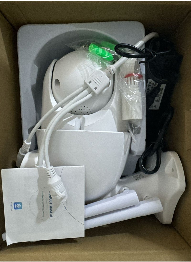 Generic - Smart surveillance camera with excellent clarity, supports mobile connection, equipped with Wi-Fi and various alarm systems, supports cloud storage and memory card - Image 1