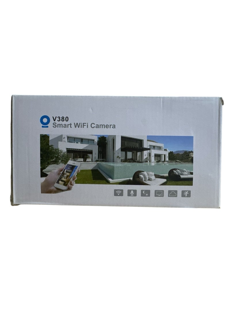 Generic - Smart surveillance camera with excellent clarity, supports mobile connection, equipped with Wi-Fi and various alarm systems, supports cloud storage and memory card - Image 1