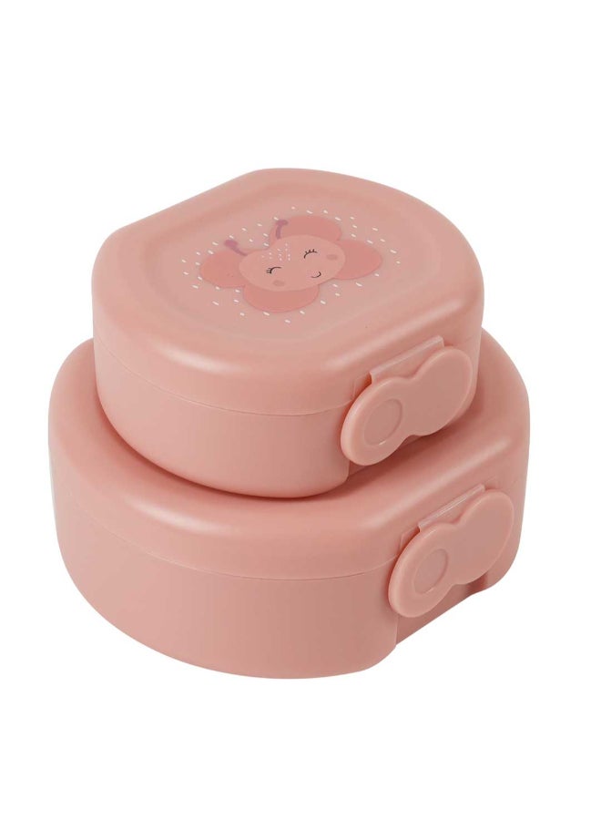 Trixie Snack Box With Clip - Set of 2 - Mrs. Butterfly - Image 4