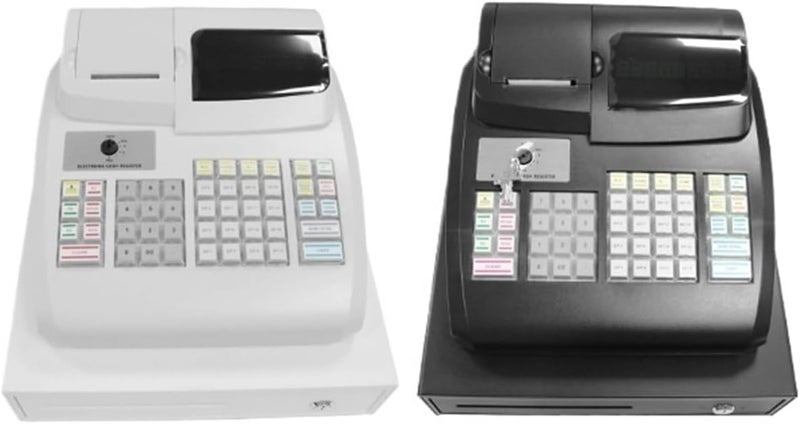 NOWAZA Electronic Cash Register, Cash Register, Cash Box With English Payment System Software, Cash Register With Automatic Cash Register System, for Shops Businesses - Image 4