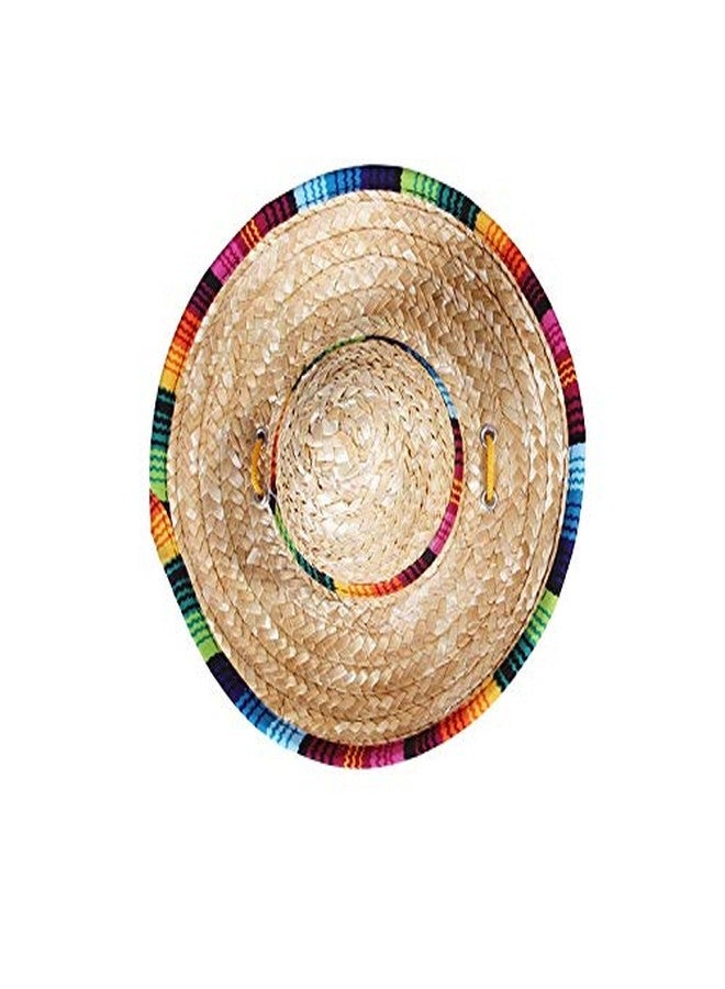 CheeseandU 2Pack Handcrafted Pet Straw Hat with Adjustable Chin Strap, Lovely Sun Hat Funny Mexican Party Costume Party Photo Prop Dog Sombrero Hat for Dog/Puppy/Cat/Kitty - Image 3
