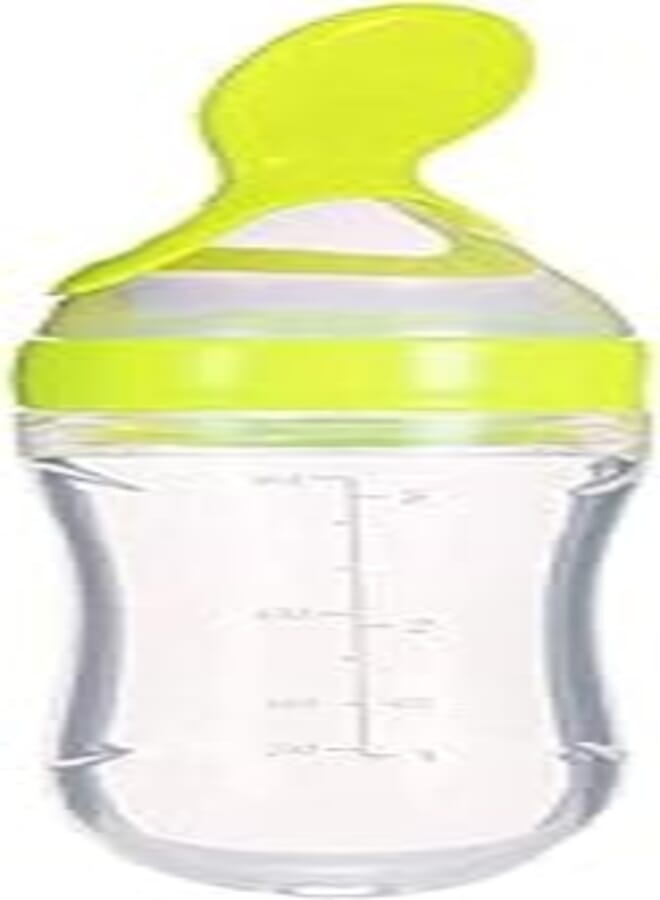 OR Baby rice paste bottle children fed rice paste spoon silica gel extruded auxiliary food bottle baby feeding accessories zjm-FA0004G