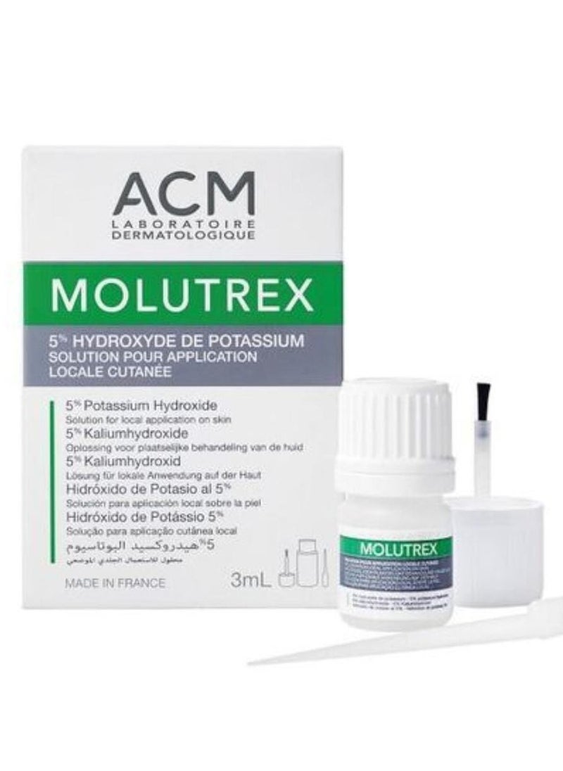 ACM Molotrex solution for the treatment of warts 3 ml 