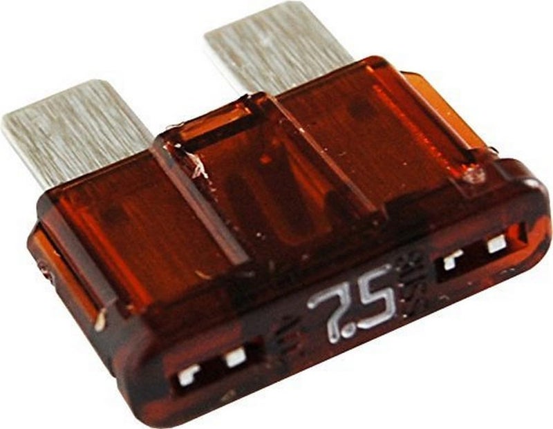 Blue Sea Systems Blue Sea Systems 5240100 7.5A ATO/ATC Fuse, 25 Pack 