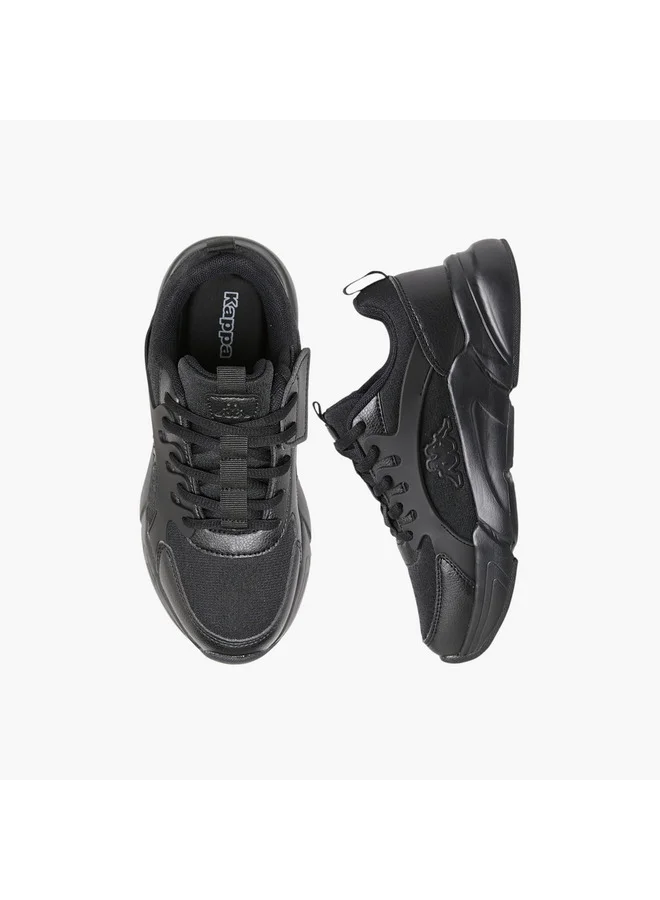 Kappa Boys' Logo Detail Sports Shoes with Lace-Up Closure