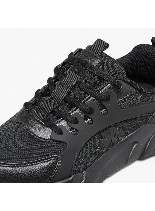 Kappa Boys' Logo Detail Sports Shoes with Lace-Up Closure