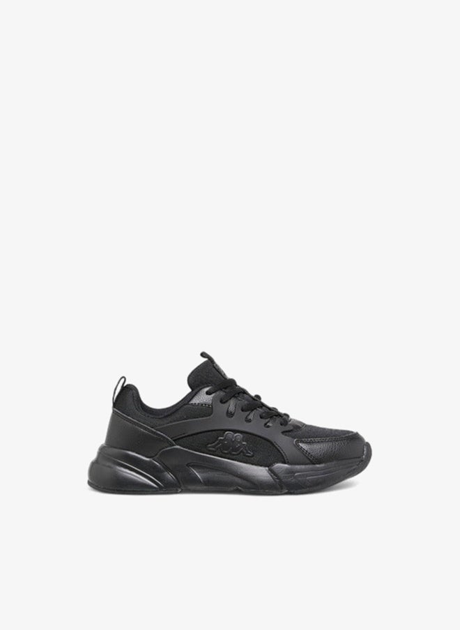 Kappa Boys' Logo Detail Sports Shoes with Lace-Up Closure - Image 3