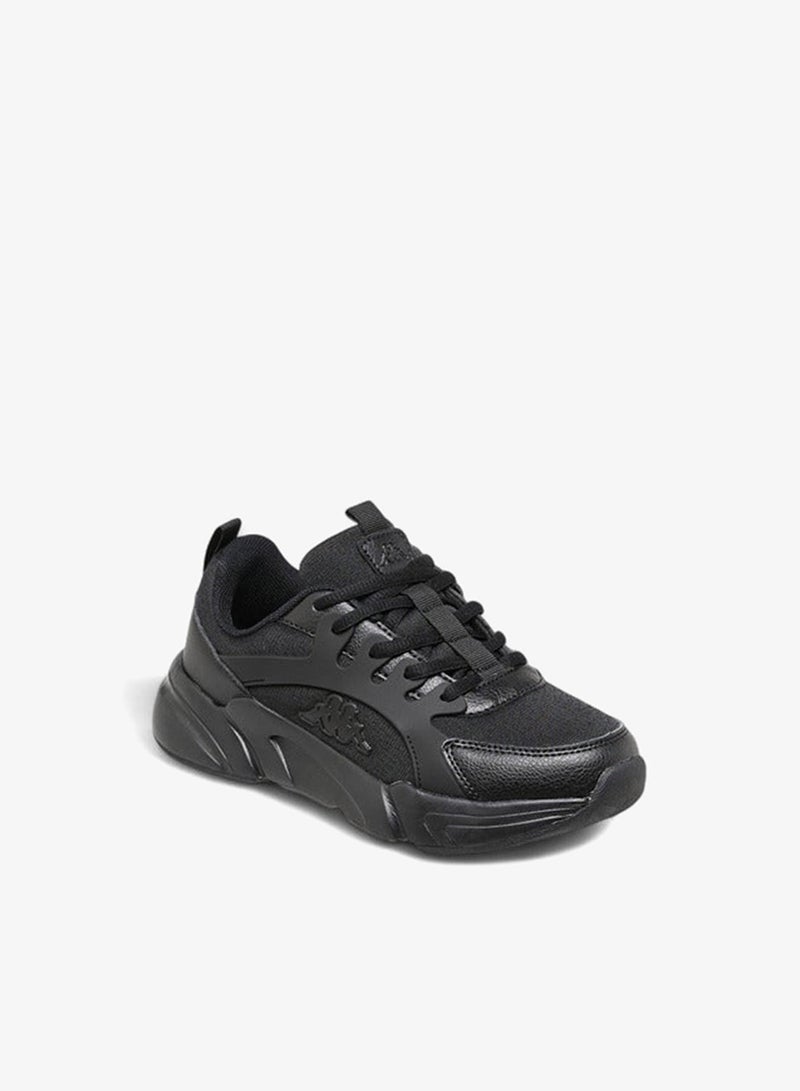 Kappa Boys' Logo Detail Sports Shoes with Lace-Up Closure - Image 2