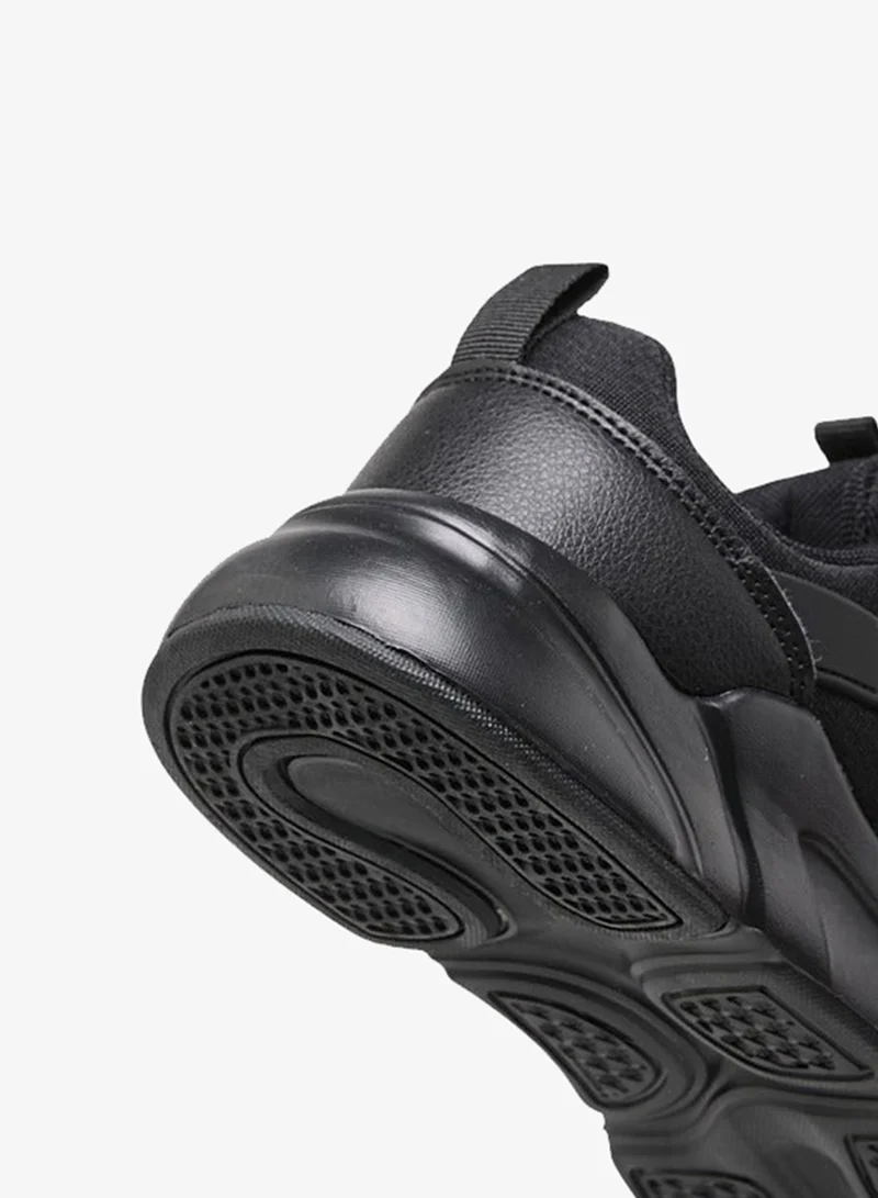 Kappa BLACK Boys' Logo Detail Sports Shoes with Lace-Up Closure for Men | Best Price UAE