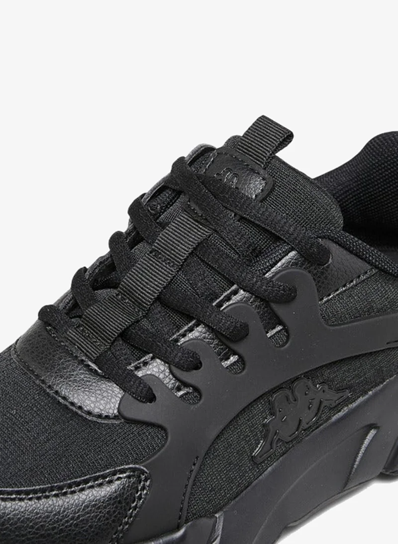 Kappa BLACK Boys' Logo Detail Sports Shoes with Lace-Up Closure for Men | Best Price UAE