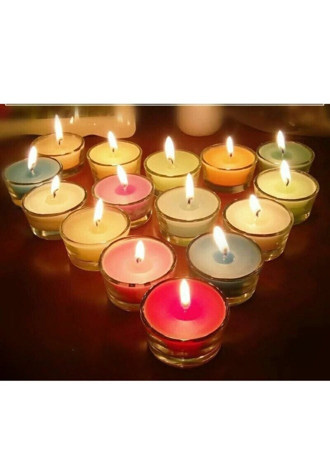Scented Candle Set for Home Decor, Unique and Beautiful Romantic Dinner Candles and Unique Gifts for Parties and Special Occasions (4 Pieces)  - Image 2