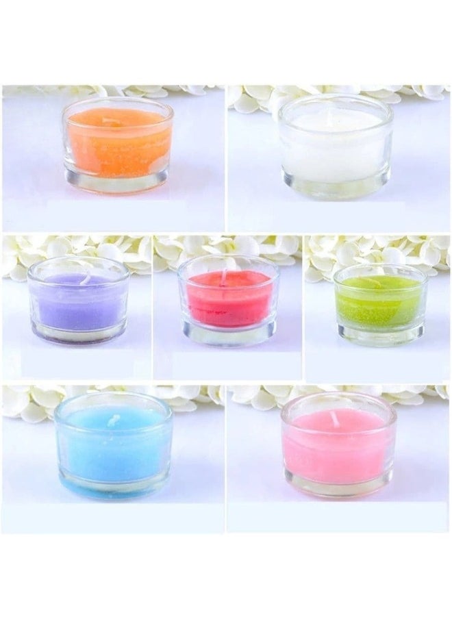 Scented Candle Set for Home Decor, Unique and Beautiful Romantic Dinner Candles and Unique Gifts for Parties and Special Occasions (4 Pieces)  - Image 3