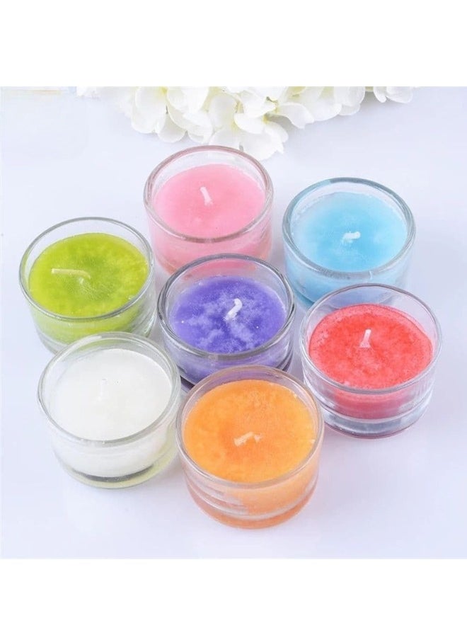 Scented Candle Set for Home Decor, Unique and Beautiful Romantic Dinner Candles and Unique Gifts for Parties and Special Occasions (4 Pieces)  - Image 4