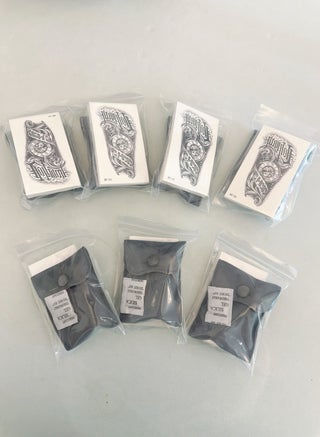 SYNSYB Temporary Tattoos, Large Collection of Waterproof Animal and Floral Designs, Black and Coloured Art Transfers for Men and Women - view 5