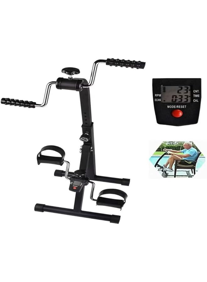 Relax Smart Hand Arm Leg Knee Pedal Exercise Bike Black - Image 3