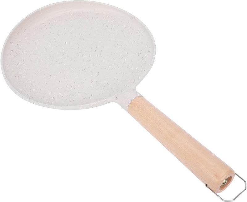 Low maintenance Haofy Pancake Griddle 15 Inch Diameter for Even Heating Double Layer Anti Stick Coating Aluminum Alloy with Heat Proof Wooden Handle for Breakfast, Family Gatherings, RV Cooking (Beige) Individual group scene compatible Diverse operation compatible Shock rubber edge Ready post purchase fulfill Light durable upgraded substance Main road full logistics cover Certified local stock Hanging space save Easy handling optimized design Heat insulation layer Domestic distribution ready All choice modern design Ready-to-ship local stock Safe approved storage space Water rust proof All user friendly build All-scene tailored quality Condition adaptive build Easy daily handling design Room to room portable All-scene compatible build Market mainstream color picks Regional central warehouse stock Multi-category warehouse equip - Image 3