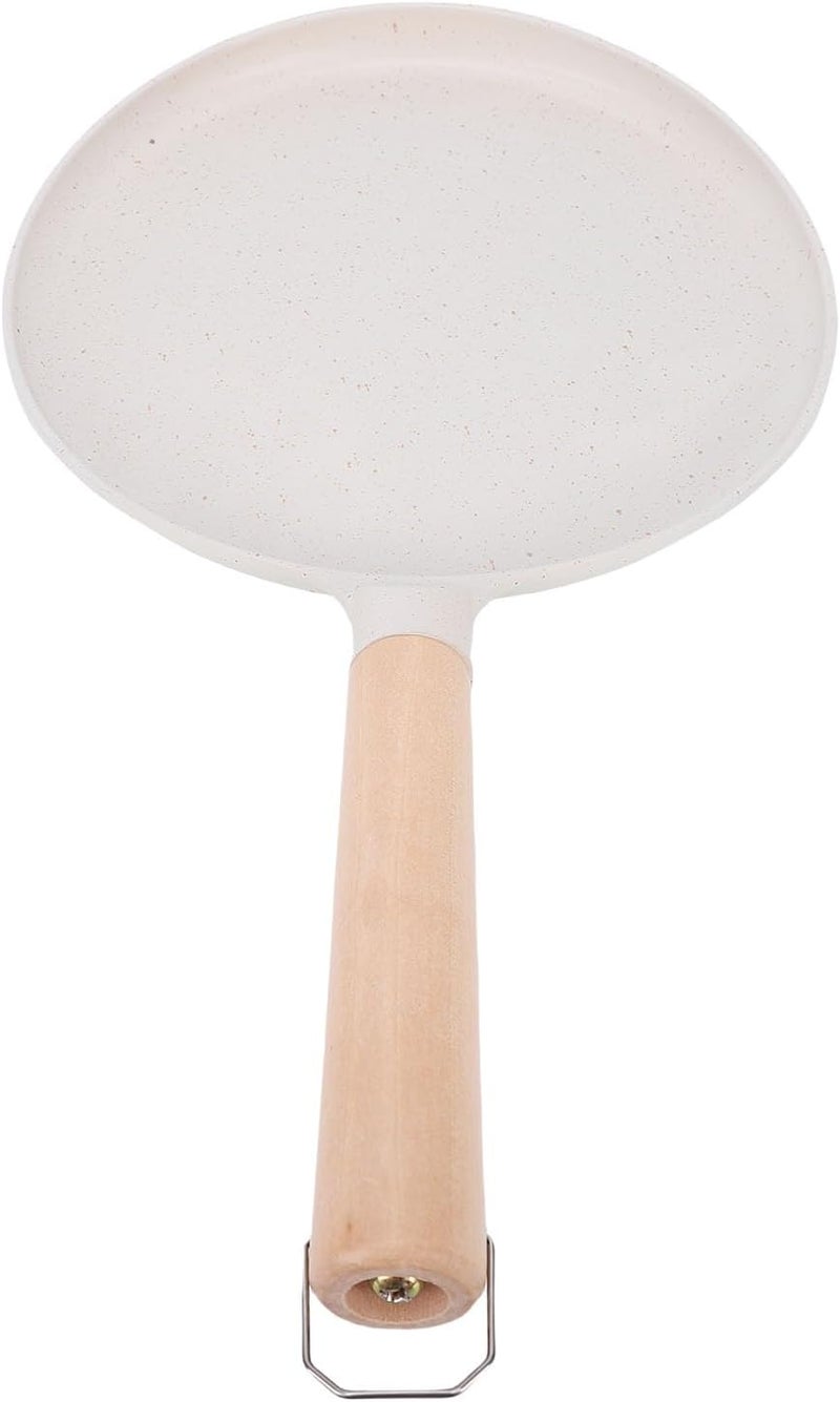 Low maintenance Haofy Pancake Griddle 15 Inch Diameter for Even Heating Double Layer Anti Stick Coating Aluminum Alloy with Heat Proof Wooden Handle for Breakfast, Family Gatherings, RV Cooking (Beige) Individual group scene compatible Diverse operation compatible Shock rubber edge Ready post purchase fulfill Light durable upgraded substance Main road full logistics cover Certified local stock Hanging space save Easy handling optimized design Heat insulation layer Domestic distribution ready All choice modern design Ready-to-ship local stock Safe approved storage space Water rust proof All user friendly build All-scene tailored quality Condition adaptive build Easy daily handling design Room to room portable All-scene compatible build Market mainstream color picks Regional central warehouse stock Multi-category warehouse equip - Image 4