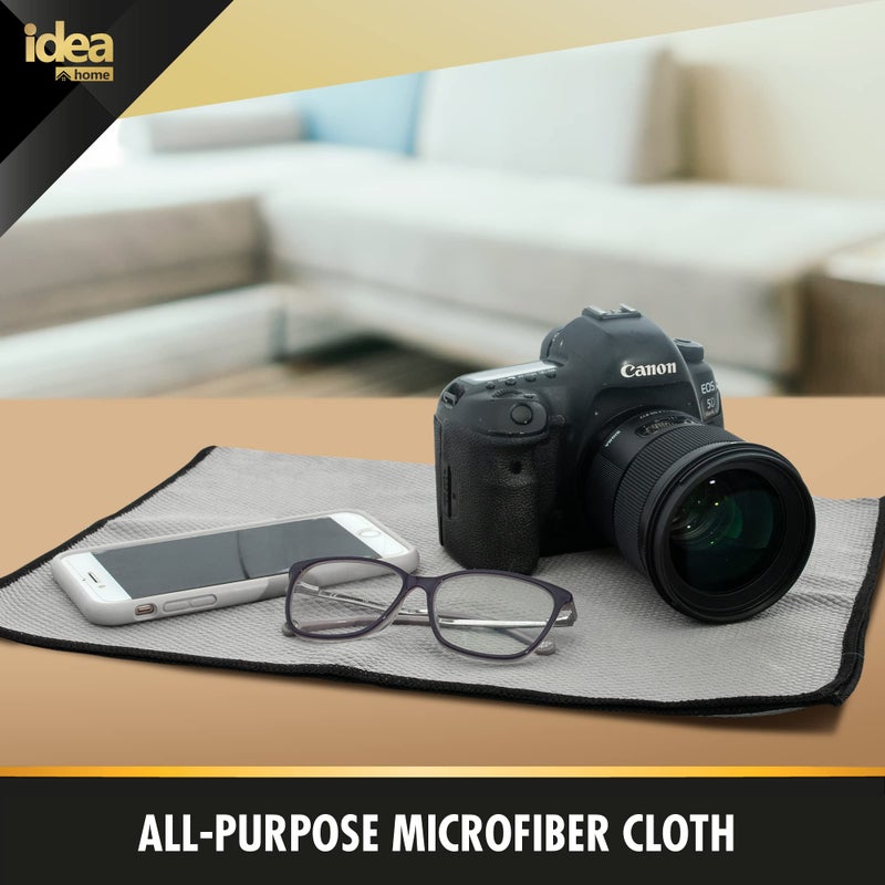 IDEAhome Idea Home Premium Fish Scale Microfiber Cloth â€“ Ultra-Clear, Lint-Free & Streak-Free Shine for Wine Glasses, Crystal & Delicate Surfaces â€“ Large 16Ã—24 in (2 Pack) - Image 3