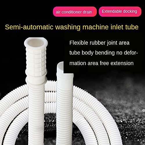 MLD SP_01 2 meter Semi automatic washing machine Water pipe inlet Flexible hose pipe front load and top loading fully Semi automatic Washing Machines Size 2 MeterColorMulti MaterialPlastic - Image 2