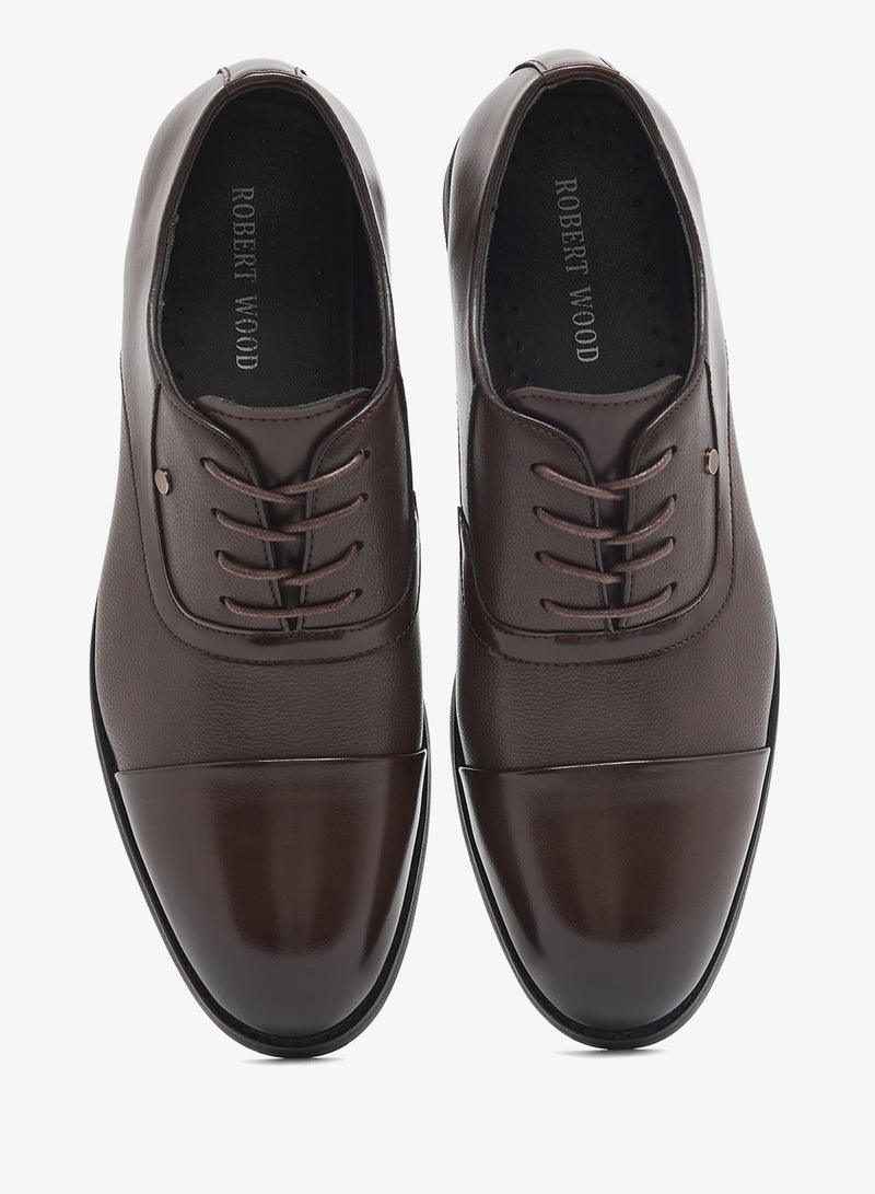 Robert Wood Classic Oxford Formal Lace Ups - Image 4