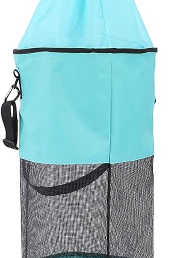 Blue Reusable Boat Trash Bag Portable Garbage Storage For Boating Camping Kayaking - Image 3