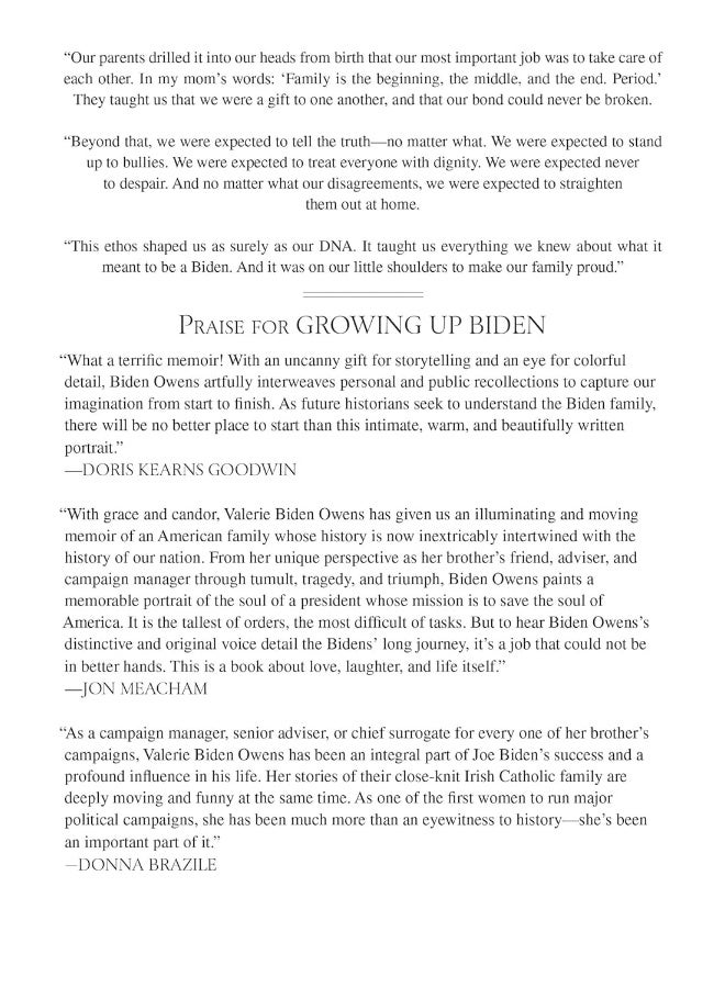 Celadon Books Growing Up Biden: A Memoir  - Image 2