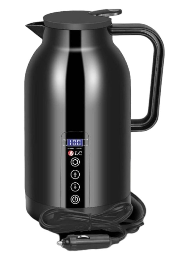 DLC Traveler electric Kettle 1300 Ml With Car/Truck DC 12 V and 24 V Plug Black DLC-2254 - pzsku/ZB5D12385A82A806CB1CAZ/45/_/1727864000/6be7bf8f-579f-4161-a8d8-ccc549378ccd