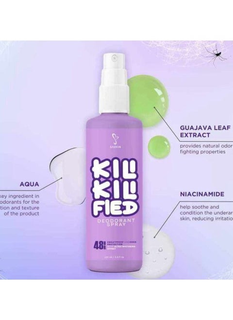 Kili kili fied deo Mist 60ml  Deodorant Spray