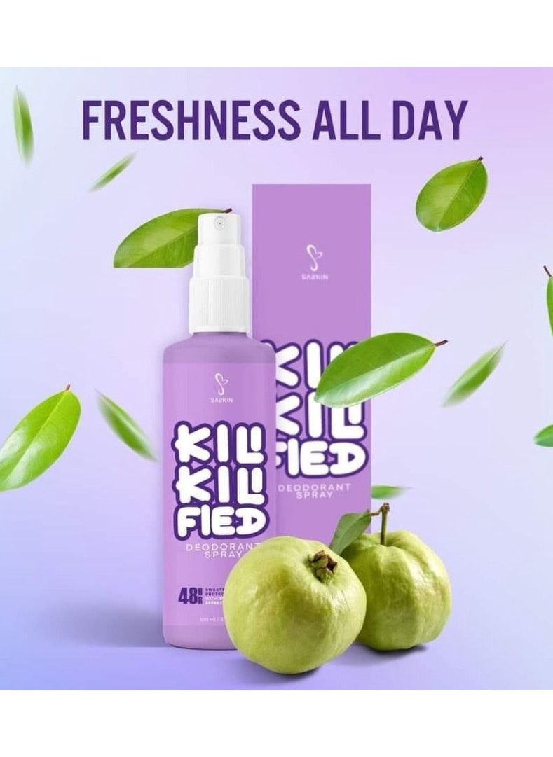 Sasaki - Kili kili fied deo Mist 60ml  Deodorant Spray - Image 1