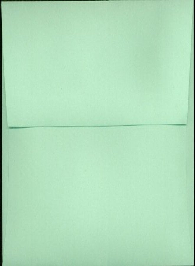 CNC INC Box of 500 Green A6 (4 3/4" X 6 1/2") Fits 4x6 Invitation Photo Wedding Announcement Envelopes - Image 1