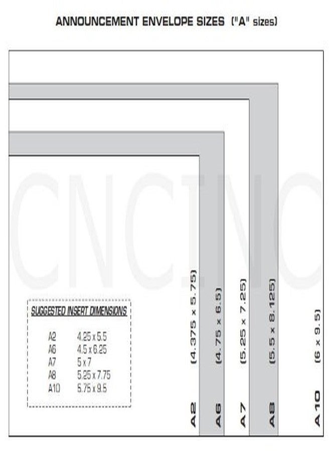 CNC INC Box of 500 Green A6 (4 3/4" X 6 1/2") Fits 4x6 Invitation Photo Wedding Announcement Envelopes - Image 2