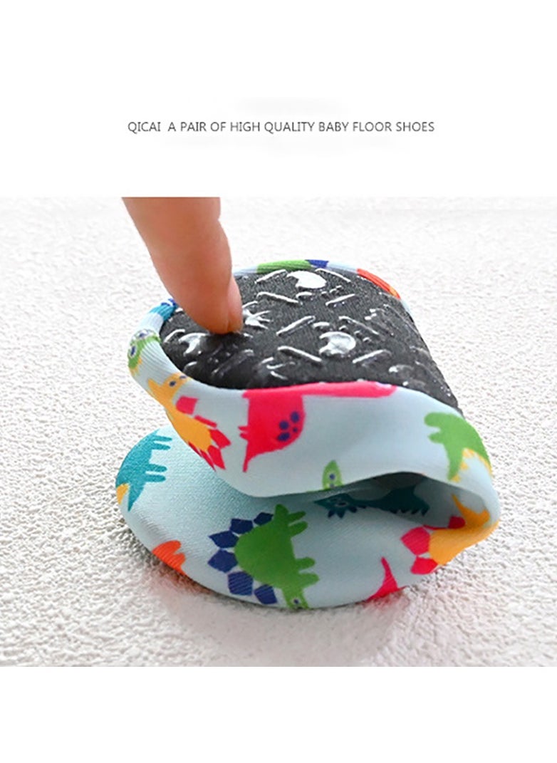 Generic - Baby Non Slip Warm Socks Pairs Baby Non Slip Grip Cotton Cartoon Animal Ankle Socks With Non Skid Soles For Newborn Toddler Boy Gir 18-24 Months - Image 1