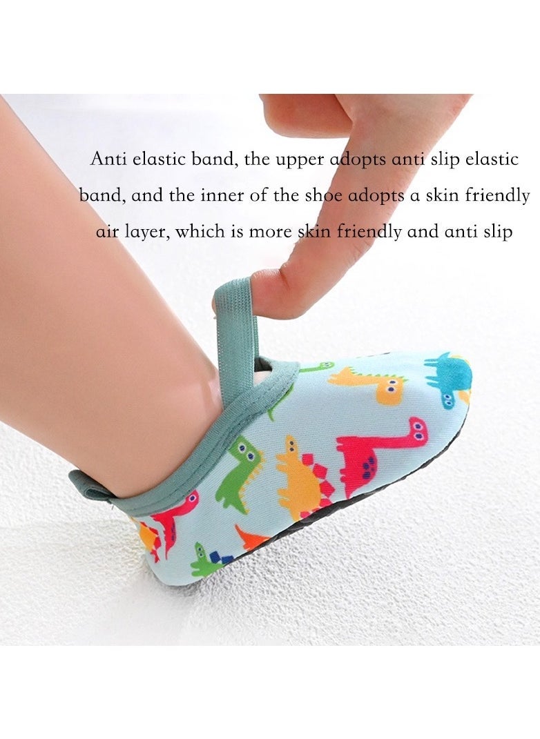 Generic - Baby Non Slip Warm Socks Pairs Baby Non Slip Grip Cotton Cartoon Animal Ankle Socks With Non Skid Soles For Newborn Toddler Boy Gir 18-24 Months - Image 1