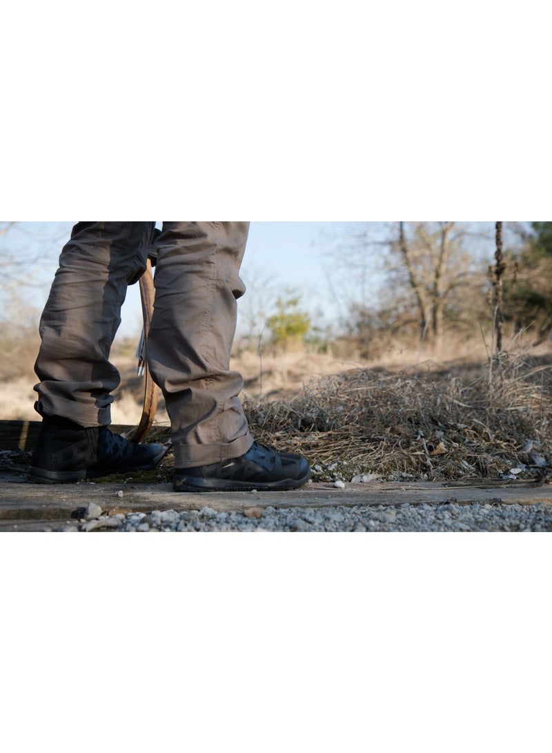 Reebok Work Nano Tactical 6" Men's Black Tactical Boot with Side Zipper, Nano 2.0 Minimal Drop Sole, Breathable Mesh, Lightweight Comfort - Image 4