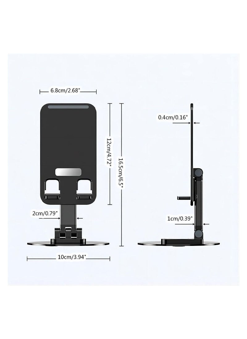Rotating Phone Holder Foldable Portable Holder For Phone Tablet