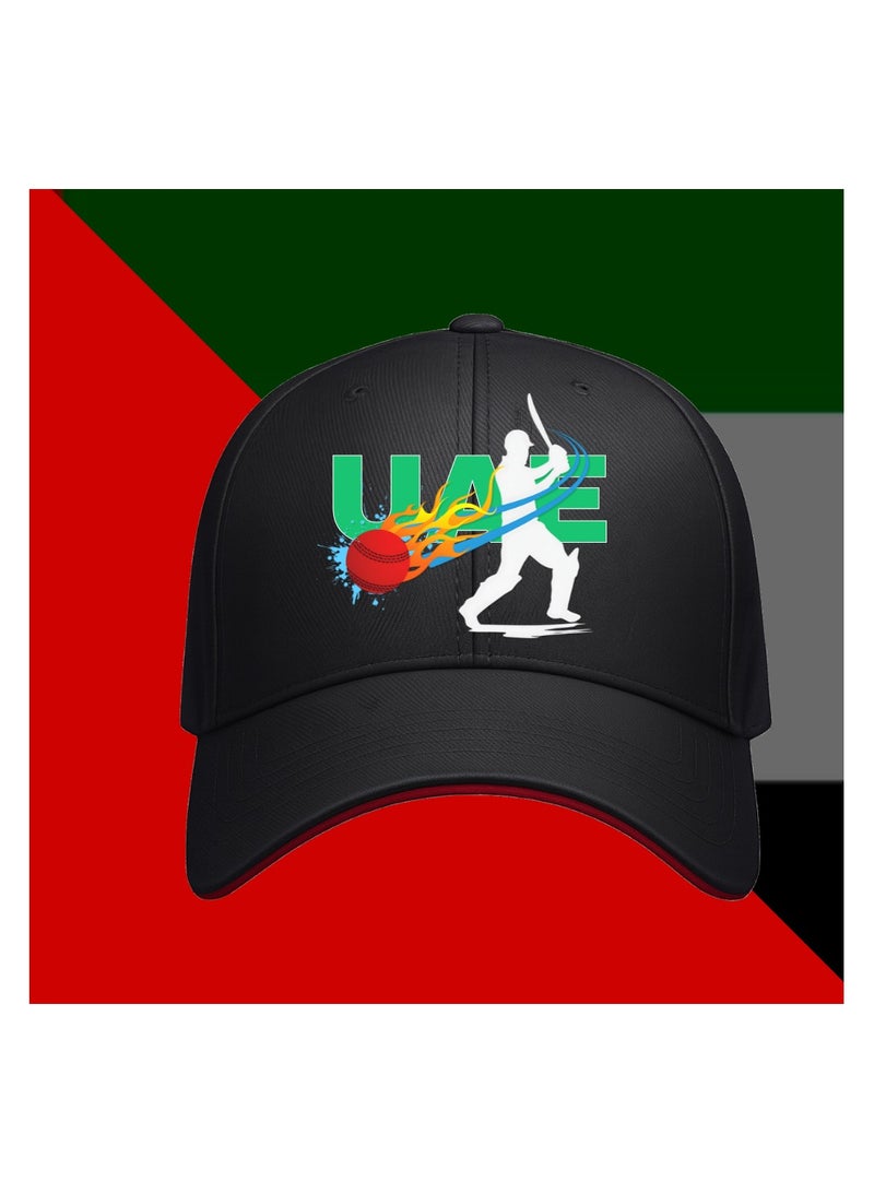 PRINTSHOP4ME UAE Sports Men's Combo Set–Dry Fit T-Shirt,Drawstring Bag,Cap & Scarf–Ideal For Cricket,Outdoor Events &Everyday Casual Wear - Image 3