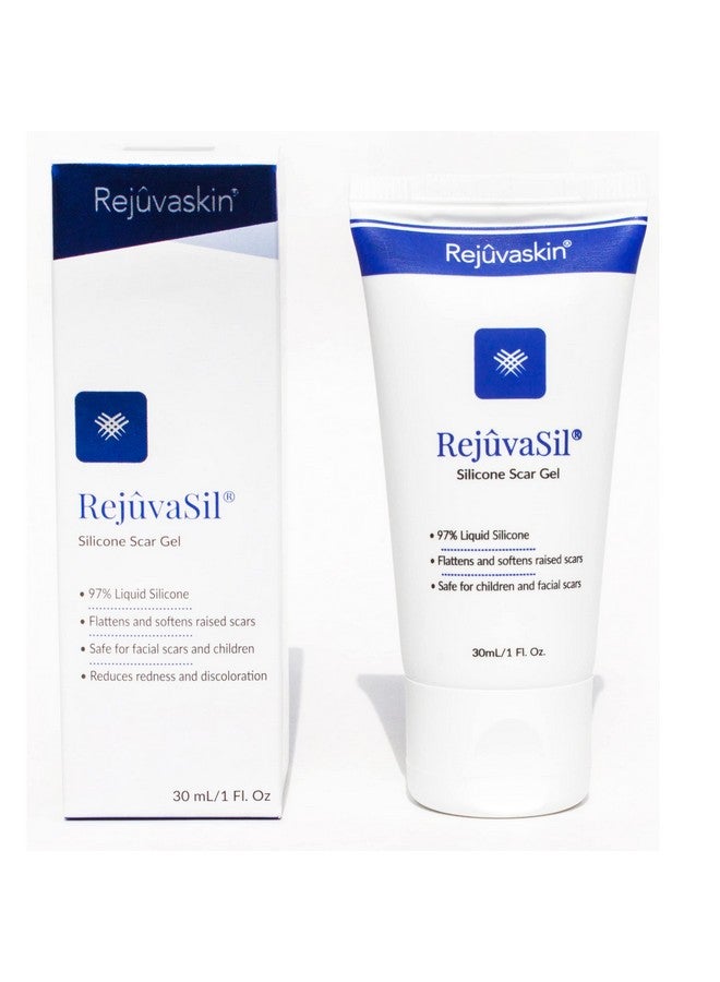 Rejuvaskin Rejuvasil Silicone Scar Gel Scar Treatment For Surgical Scars For Face, Body, Burn, Keloids, And Acne Scar Silicone Gel For Scars To Reduced The Appearance Of Old & New Scar 30Ml - Image 1