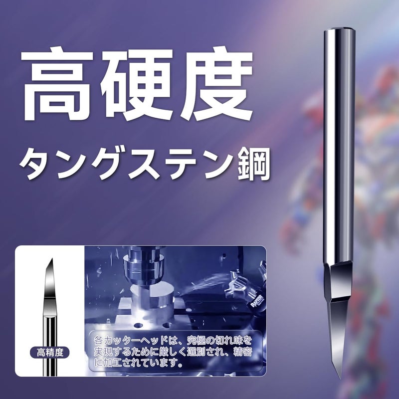 stedi Model Scriber Blades,Tungsten steel Blades,0.15+0.3mm Size,for Modeling Hobby,RG Scale Model,Gundam Model Kit,for Scribing line, Engraved,Panel line,Resin,Scriber Replacement Blades. - Image 3