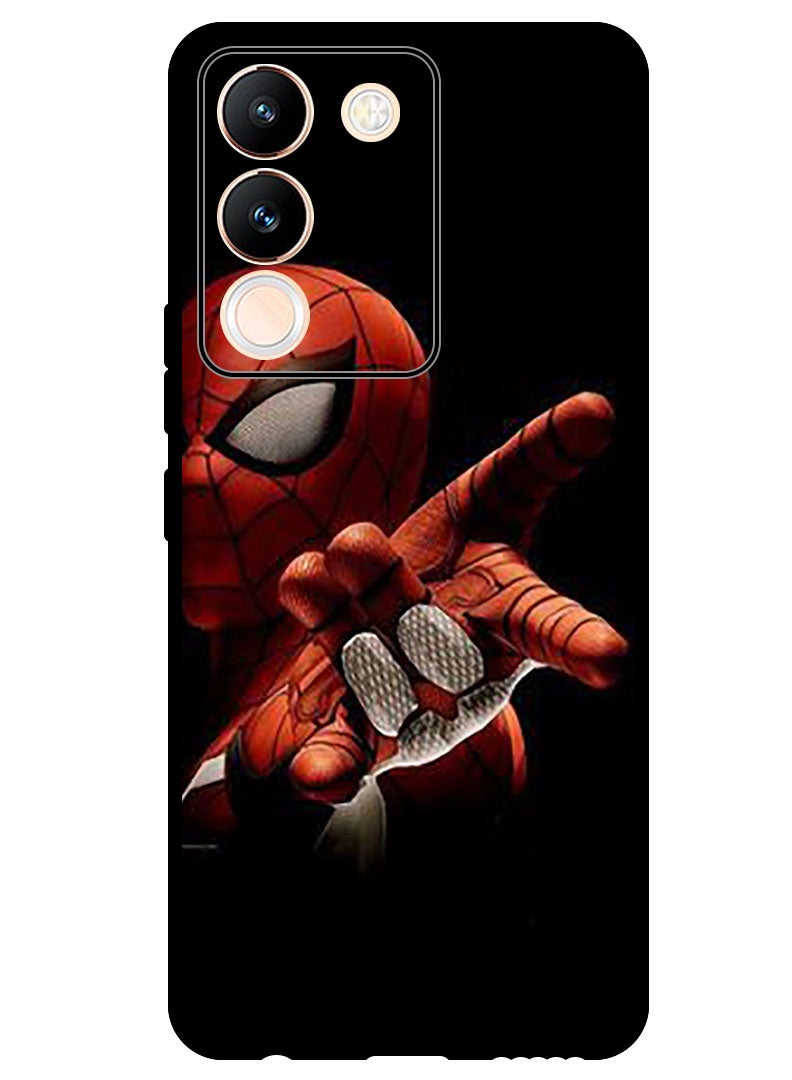 Theodor Protective Case Anti Scratch Shock Proof Bumper Cover For Vivo V29e Spider Wallpaper - Image 1